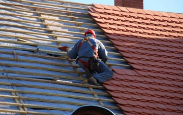 roof tiles Glympton, Oxfordshire